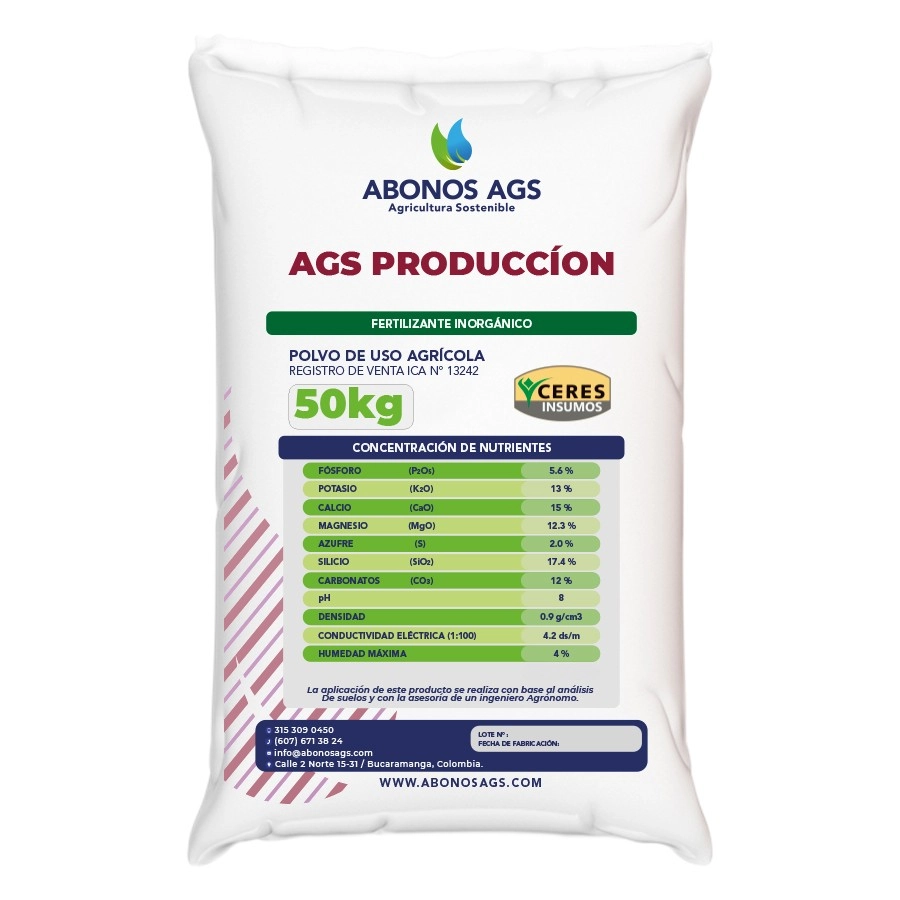 Producto AGS PRODUCIÓN
