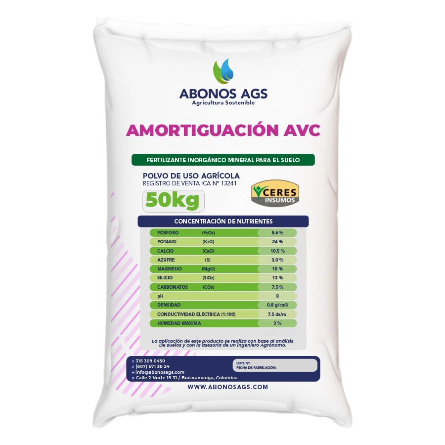 Producto AMORTIGUACIÓN AVC